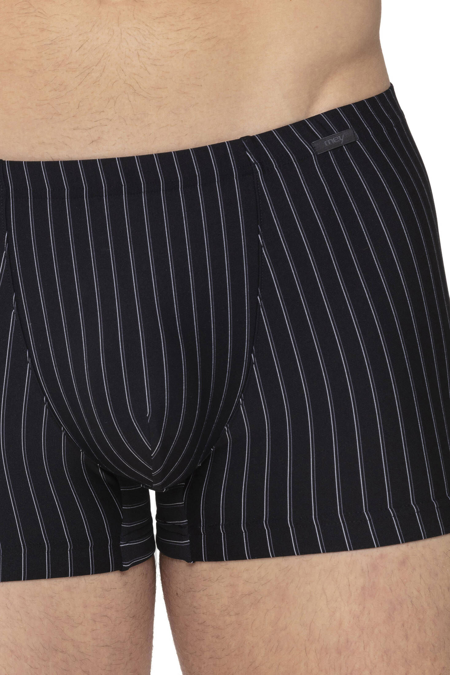 mey| Herren Shorty Streifen