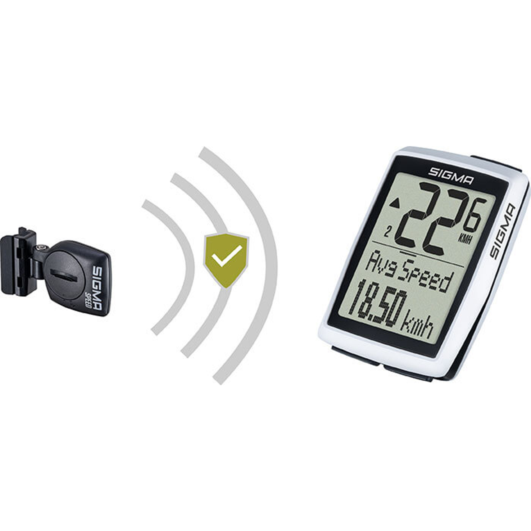 Sigma BC 12.0 WL STS Fietscomputer