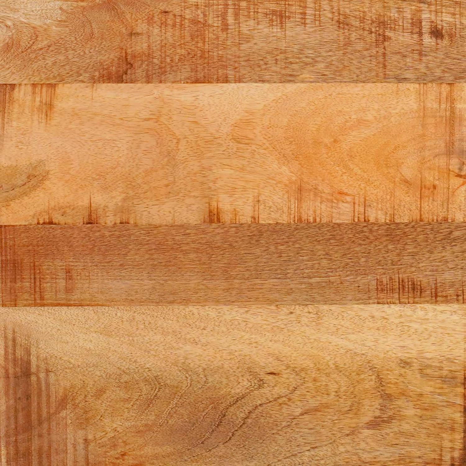 vidaXL Aufbewahrungs-Sideboard Braun 60 x 33 x 75 cm Massivholz Mango, Eleganter Holz-Sideboard, rechteckig, Stabiler Mangoholz-Schrank, vielseitiger Organizer für Dein Wohnzimmer
