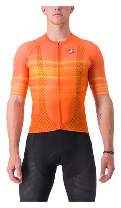Maillot Manches Courtes Castelli Climber's 3.0 SL2 Orange