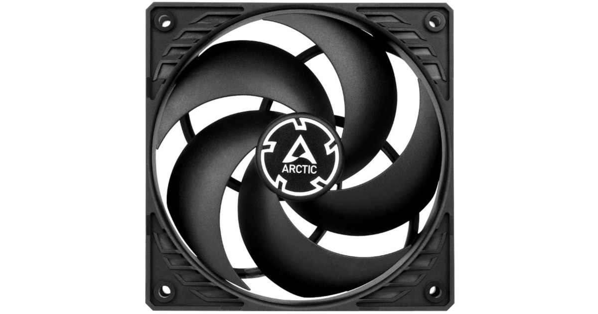 ARCTICP12 case fan  (Zwart, 120 x 120 x 25 mm)