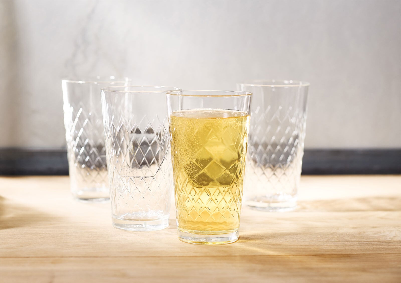 CreaTable Trinkglas RASTAL 6er Set - je 250 ml