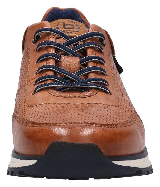 bugatti Slip-On Sneaker  , Freizeitschuh, Halbschuh, Schlupfschuh mit Lochmuster-Prägung