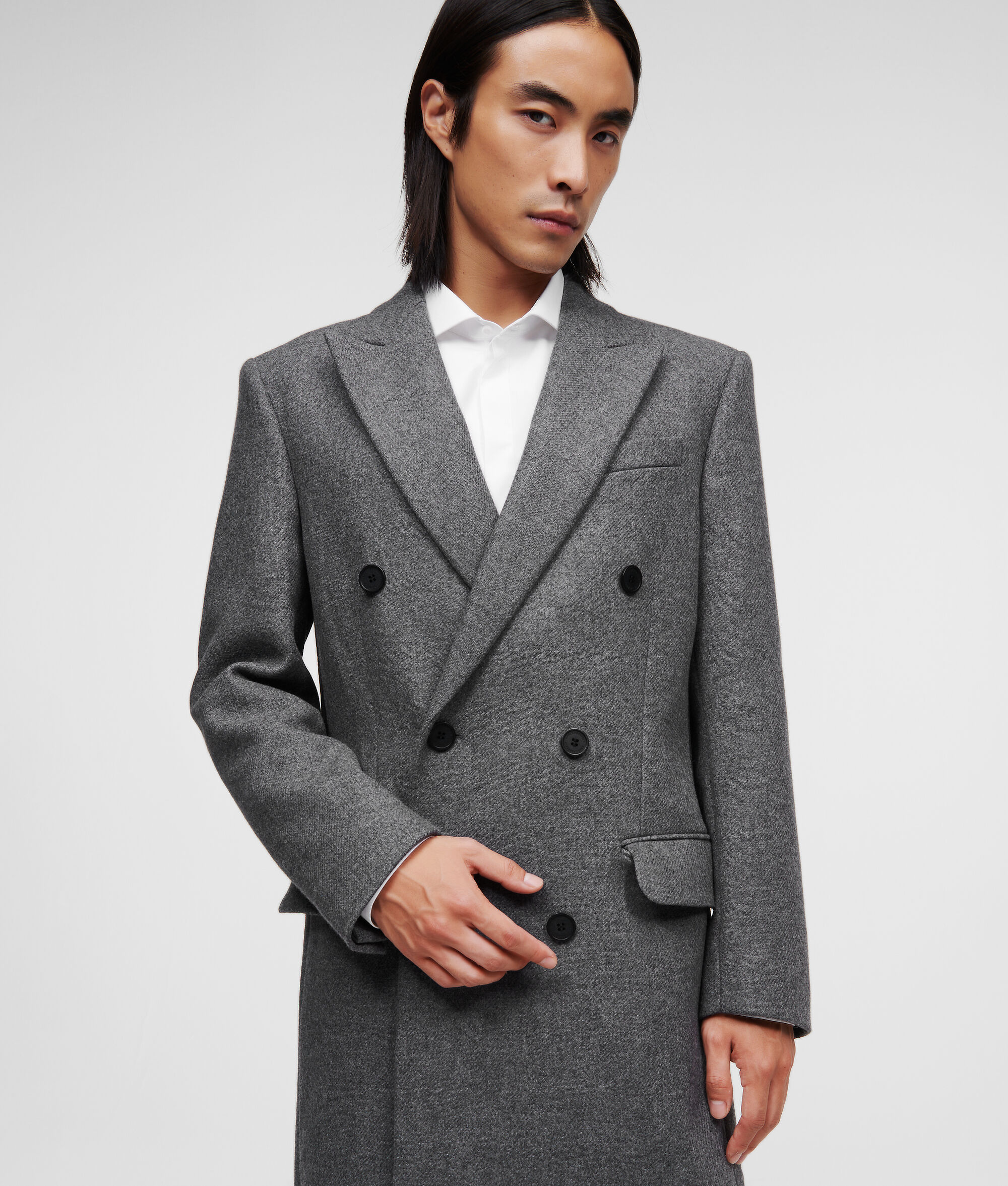MANTEAU HABILLÉ À DOUBLE BOUTONNAGE