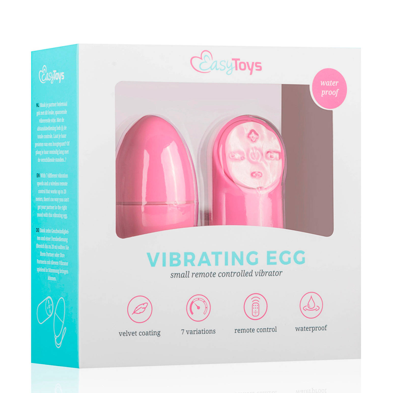 EasyToys Vibratie Ei - Roze