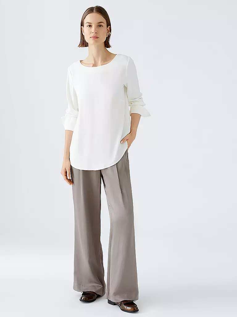 OUÍ Blusenshirt weiss