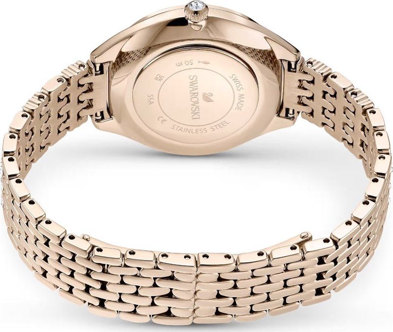 Swarovski - Attract - Polshorloge - Goudkleurig - RVS