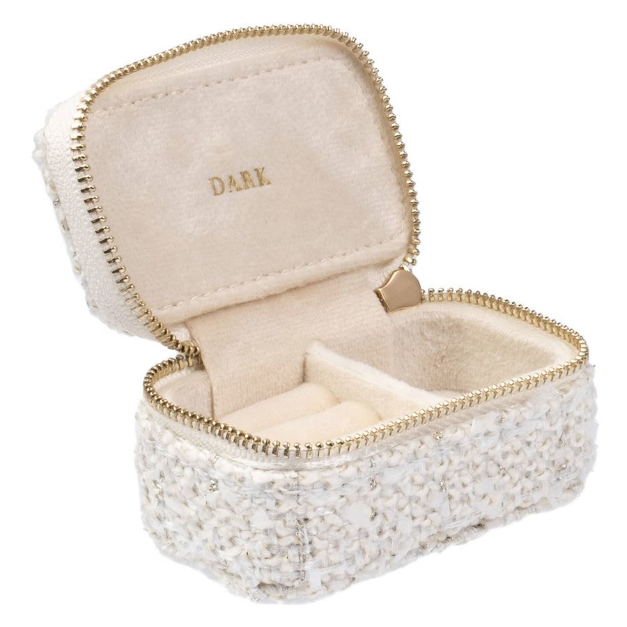 DARK Tweed Jewellery Box Micro Vanilla
