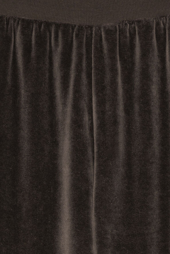 Moshi Moshi Mind mally sweatpants velvet Dark brown