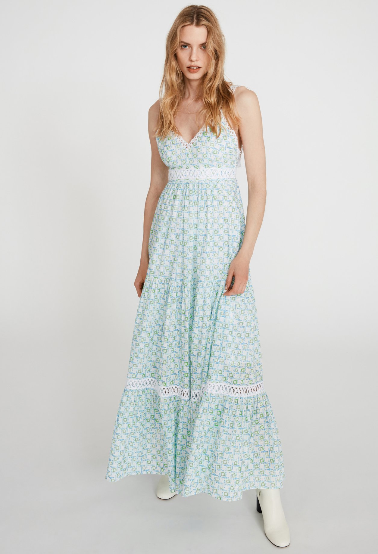 Robe longue dos nu