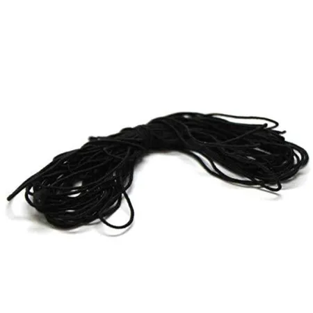 Glorex Hutgummi schwarz 0,6 mm x 5 m