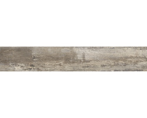 Wand- en vloertegel Artens grijs mat 19,5 x 121,5 cm