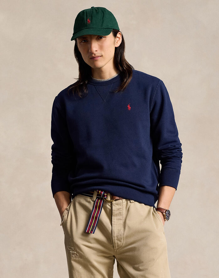 Polo Ralph Lauren Fleece Crewneck Sweatshirt Blå