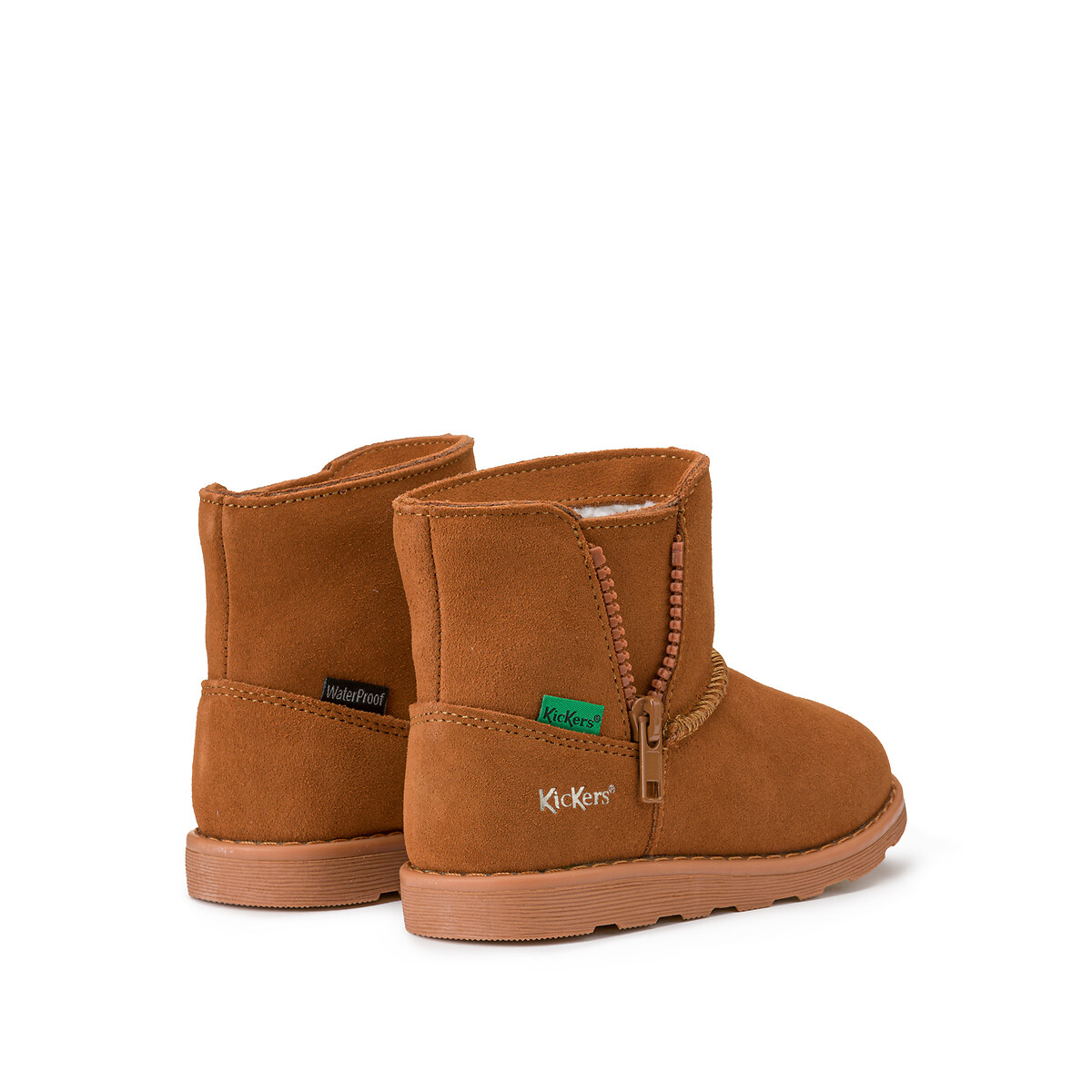 KICKERS<br>Botas de couro forradas, Aldiza
