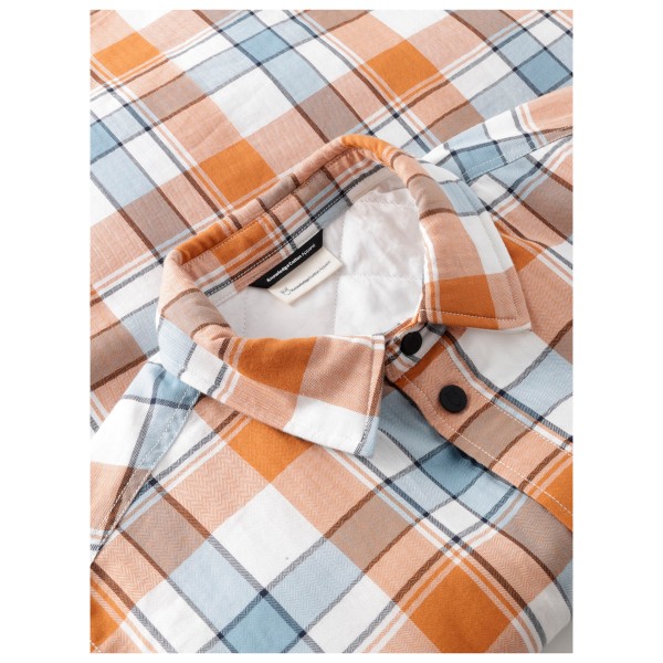 KnowledgeCotton Apparel - Checked Loose Fit Padded Overshirt - Chemise