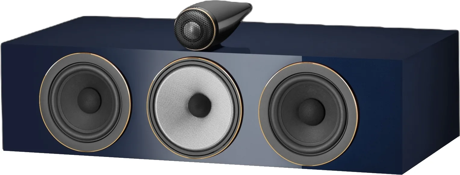B&W HTM71 S3 Signature  Midnight Blue Metallic Enceintes centrales