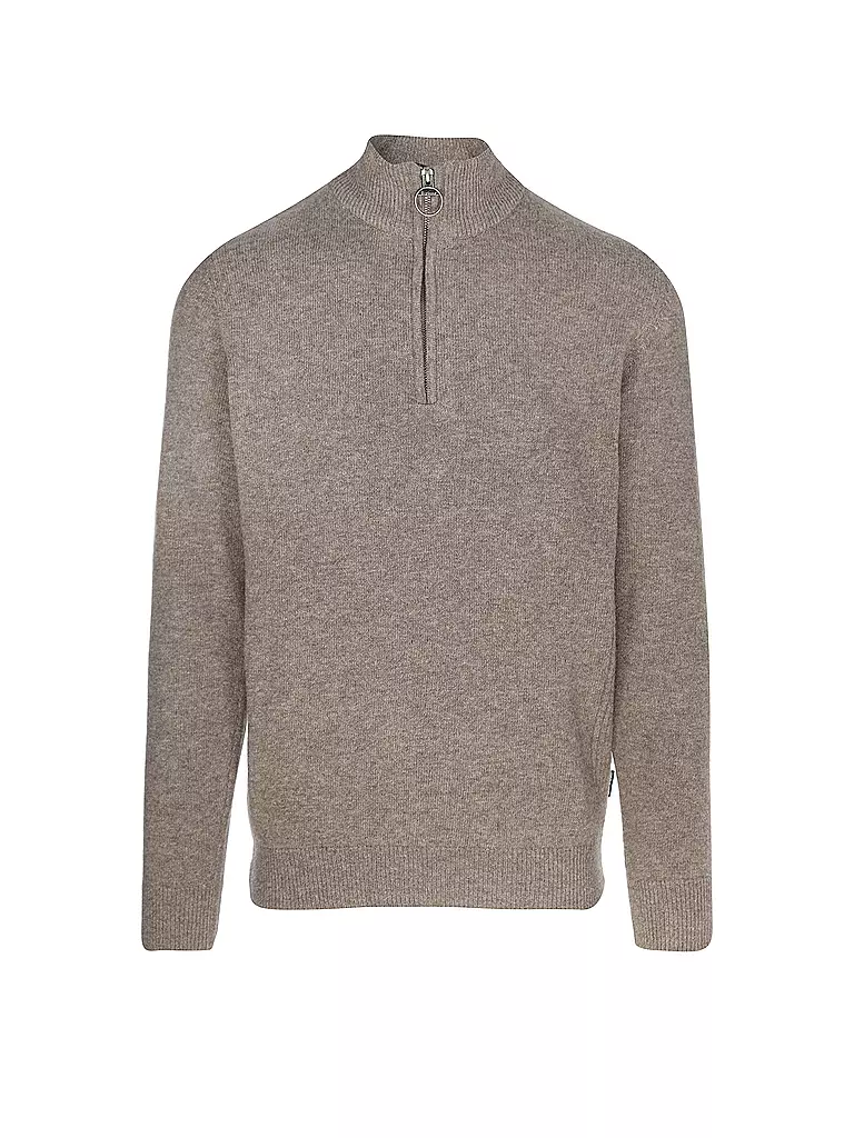 BARBOUR Pullover HOLDIN  hellbraun