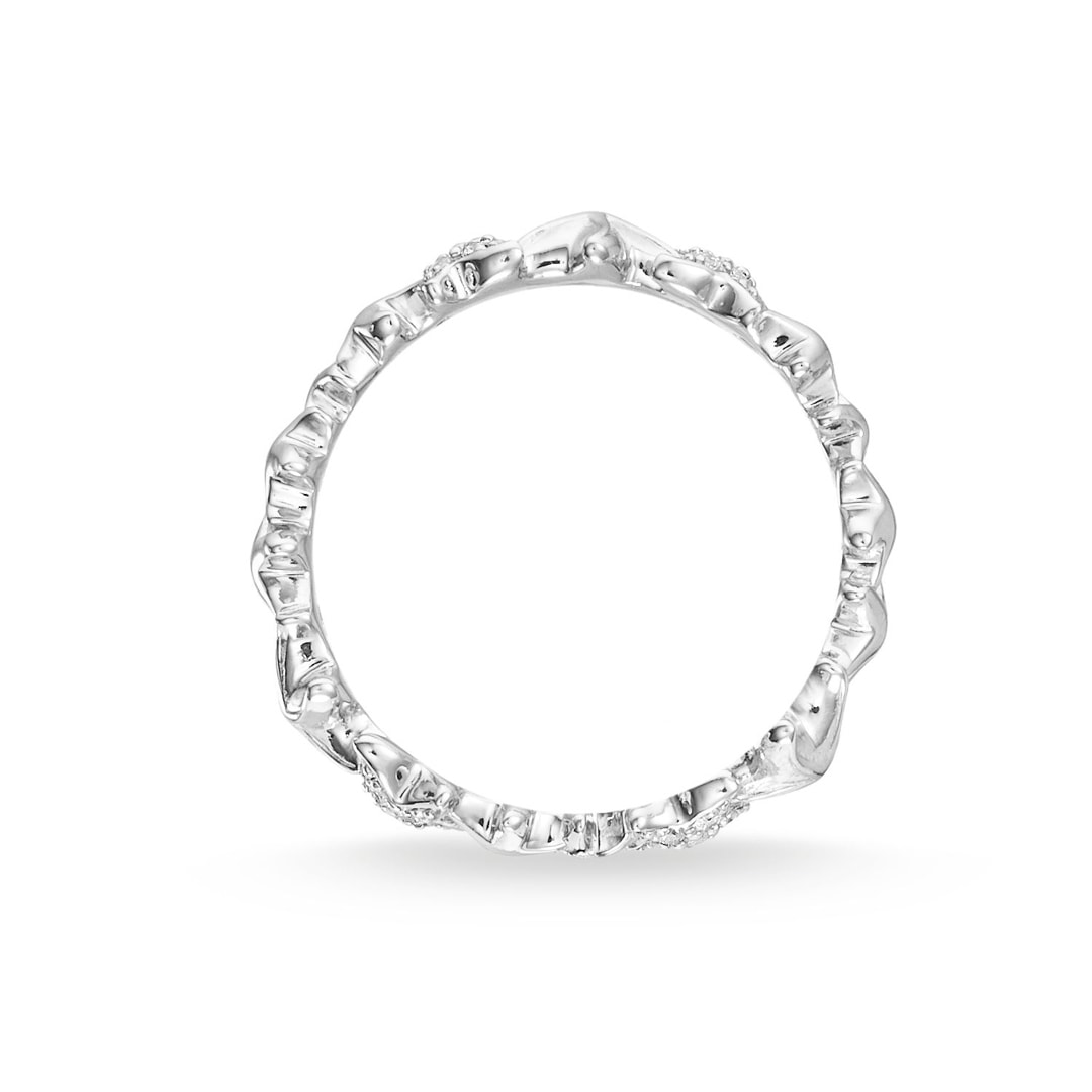 Thomas Sabo Sterling Silver Glam & Soul Damenring Seesterne