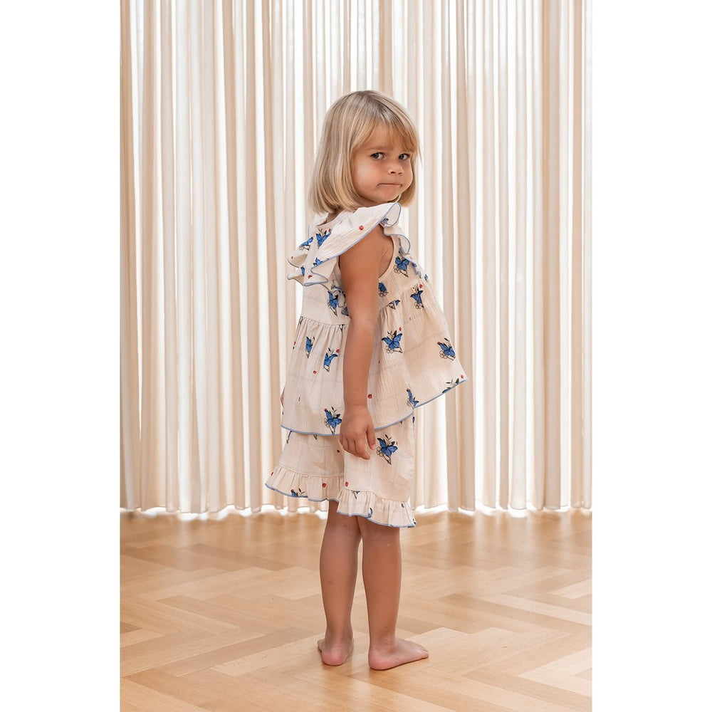 Køb Fliink Sandshell Aop Sally Ss Bluse