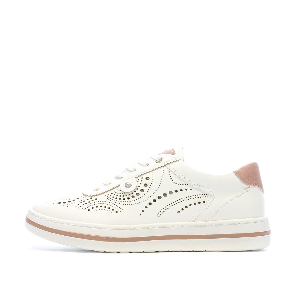 Relife Baskets Blanc/Rose Femme Relife Jorkraine