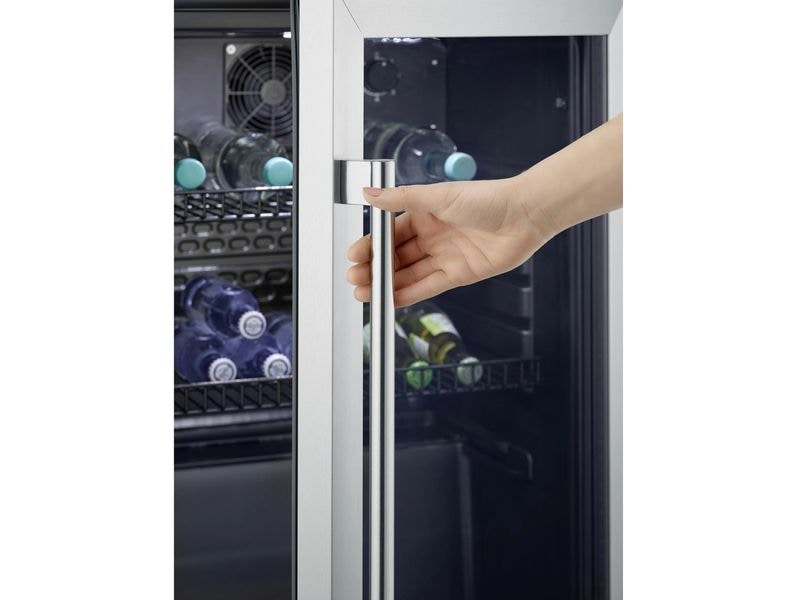 Severin Weinkühlschrank FKS 8840 Schwarz, Rechts Freistehender Weinschrank