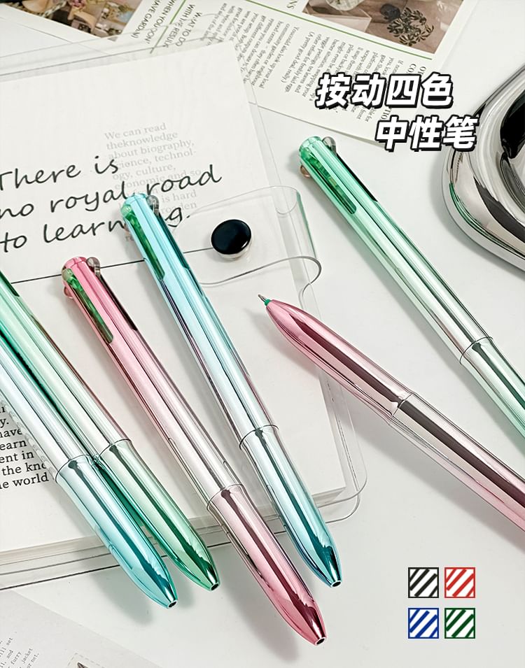 Klasse 302 - Metallic veelkleurige pen - 0,5 mm / set