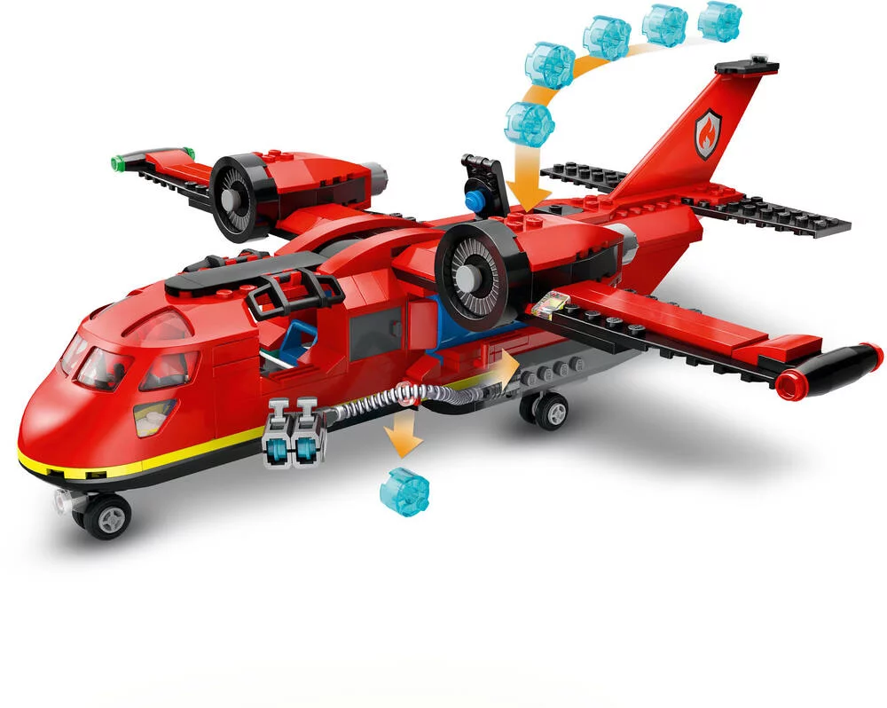 LEGO®CITY 60413 - L’AVION DE SAUVETAGE DES POMPIERS