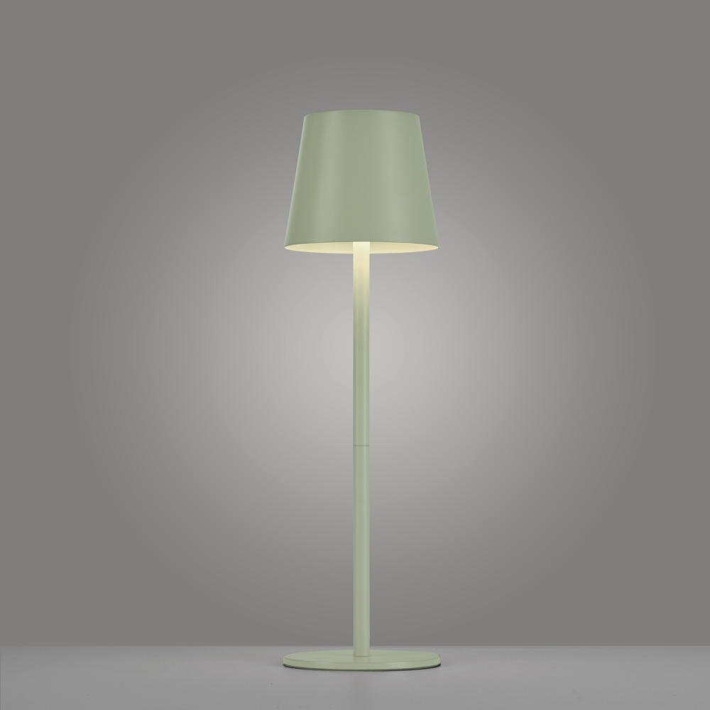 Euria LED oplaadbare tafellamp in groen, 2 x 1,25W, 320lm, IP54
