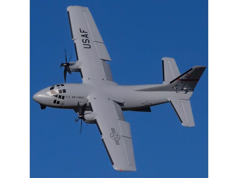 E-flite Transportflugzeug EC-1500 Twin 1.5 m BNF Basic 2-Motoriges Frachtflugzeug mit Spektrum Technik