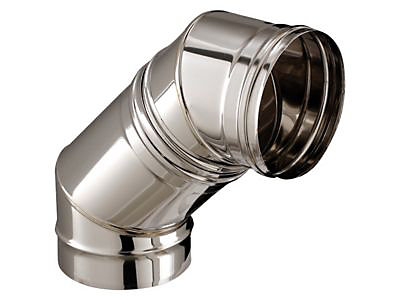Ensemble 2 coudes 45° réglables ø180 mm Poujoulat