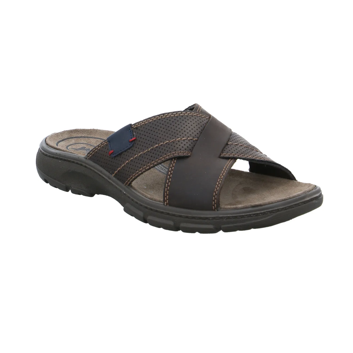 IMAC Offene Schuhe Braun Leder