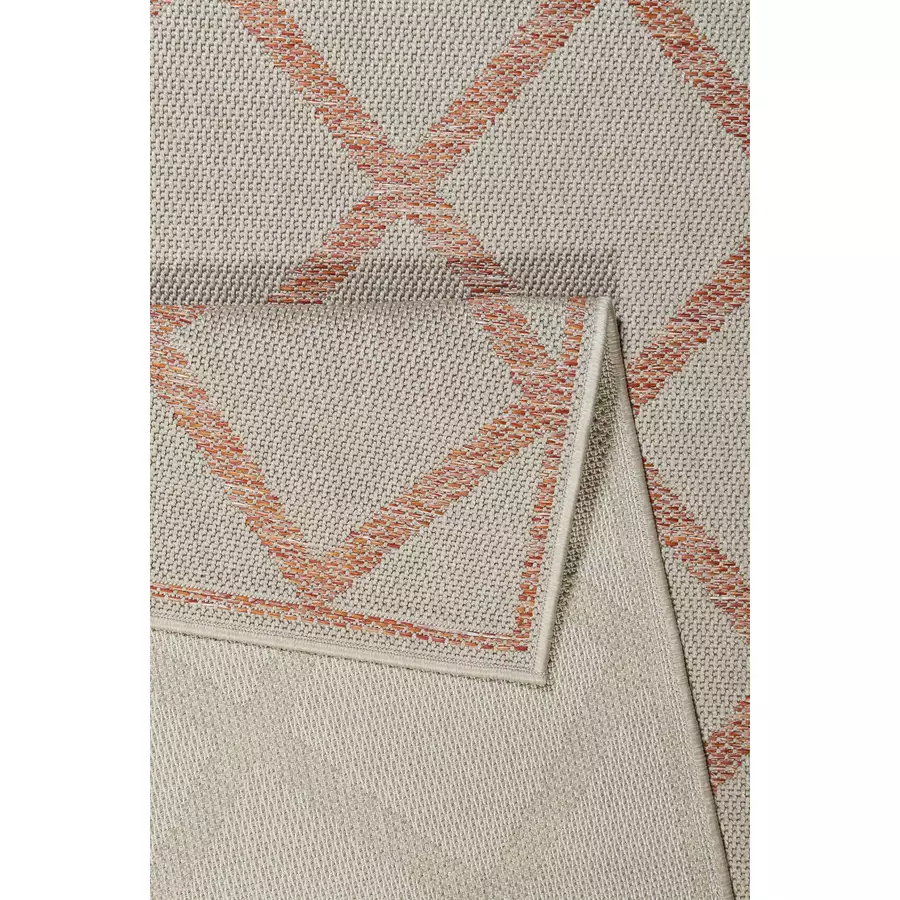 Esprit Outdoorteppich In & Outdoor Sparkle Outdoor (Rhomb) beige orange