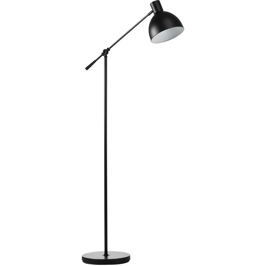 HOMCOM Stehlampe mit E27 Sockel schwarz