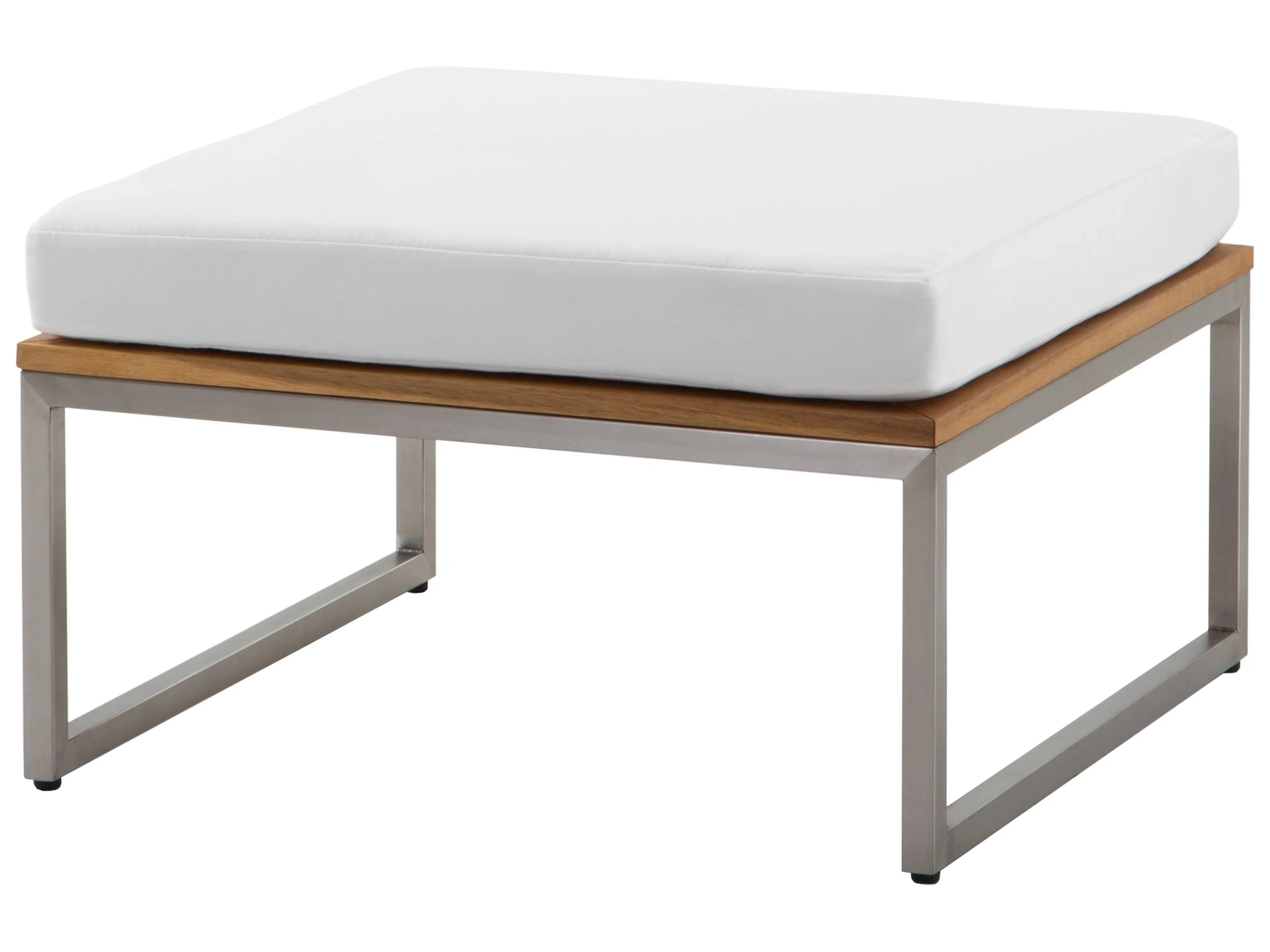 Loungeset met tafel 4-zits BERMUDA Acaciahout Bruin
