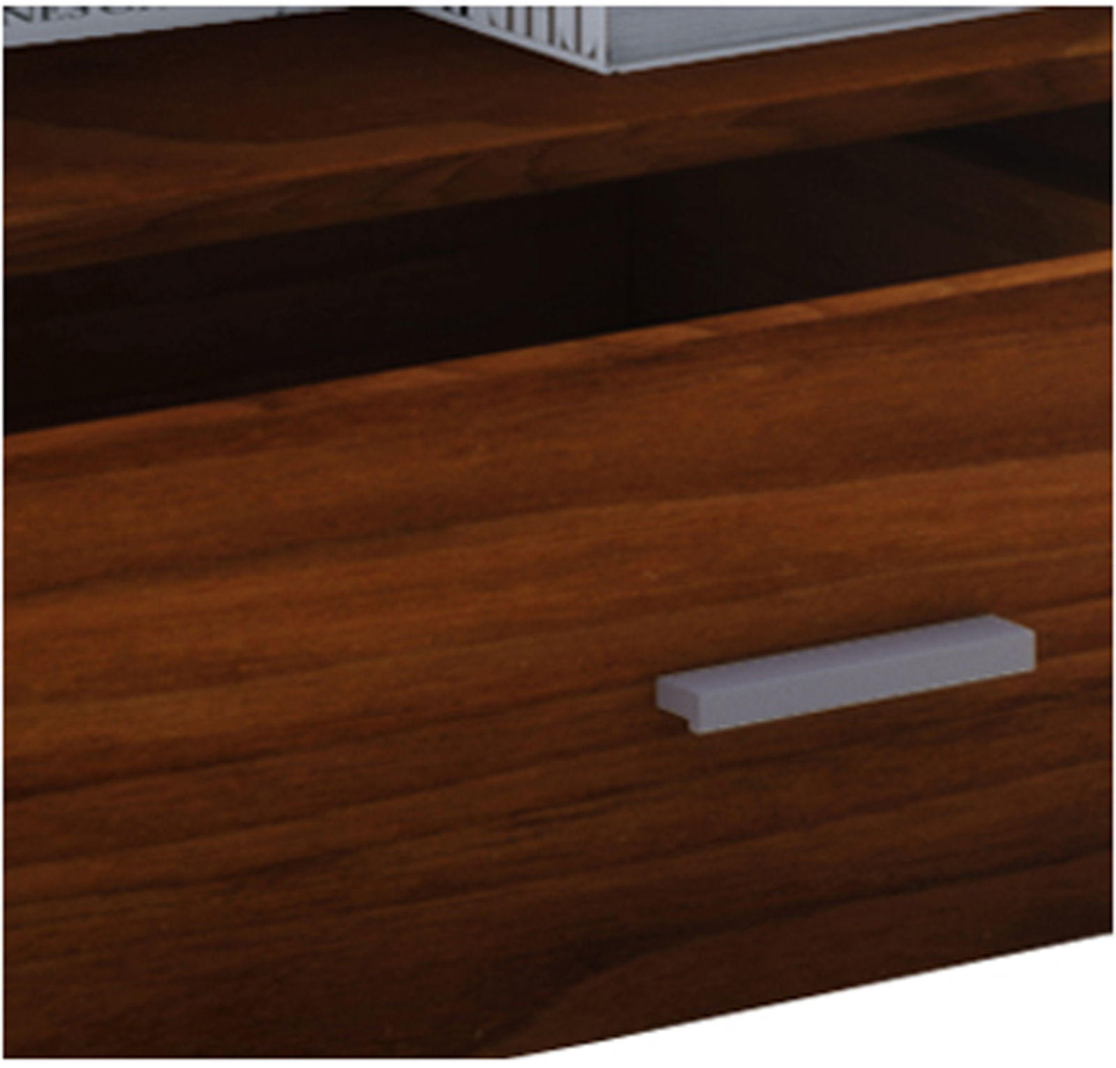 Couchtisch JUNATA - Kern-Nussbaum - 110 cm breit