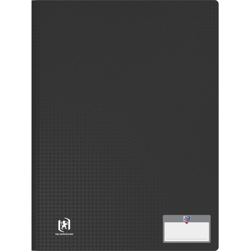 Protège-documents Oxford Memphis A4 120 vues / 60 pochettes couverture polypro