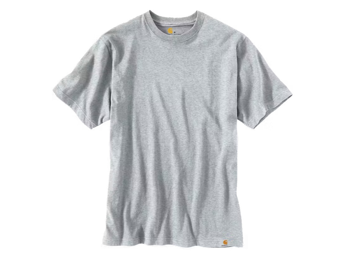 Carhartt K87 Pocket Heren Shirt - Heather Gray