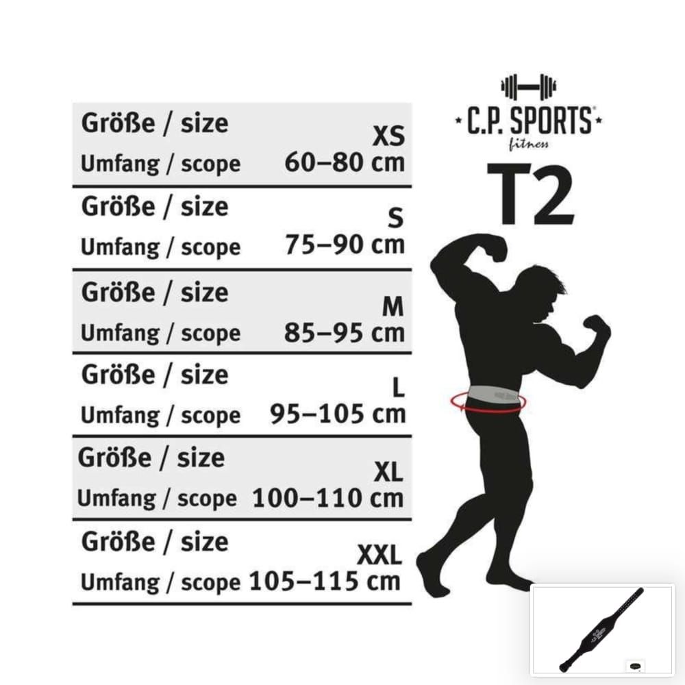 C.P. Sports Gewichthebergürtel XXL