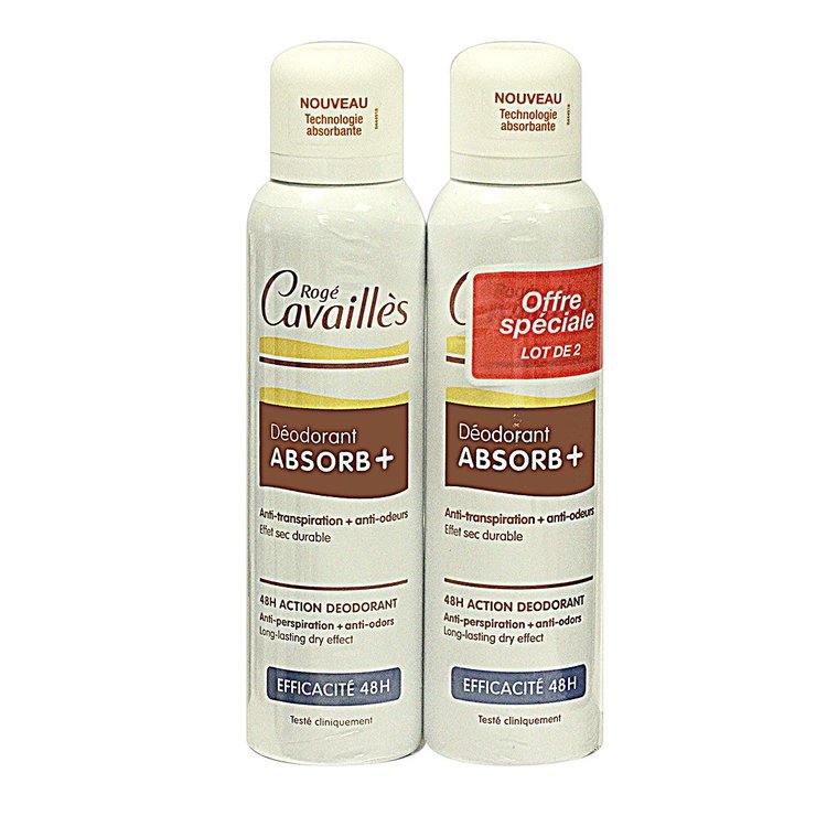 Déo soin régulateur aérosol 2x150ml