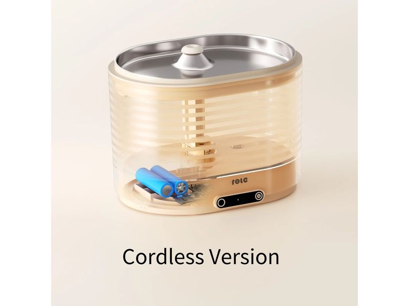 ENABOT Trinkbrunnen Rola Akku- oder USB-C Kabelbetrieb, Wasserbrunnen