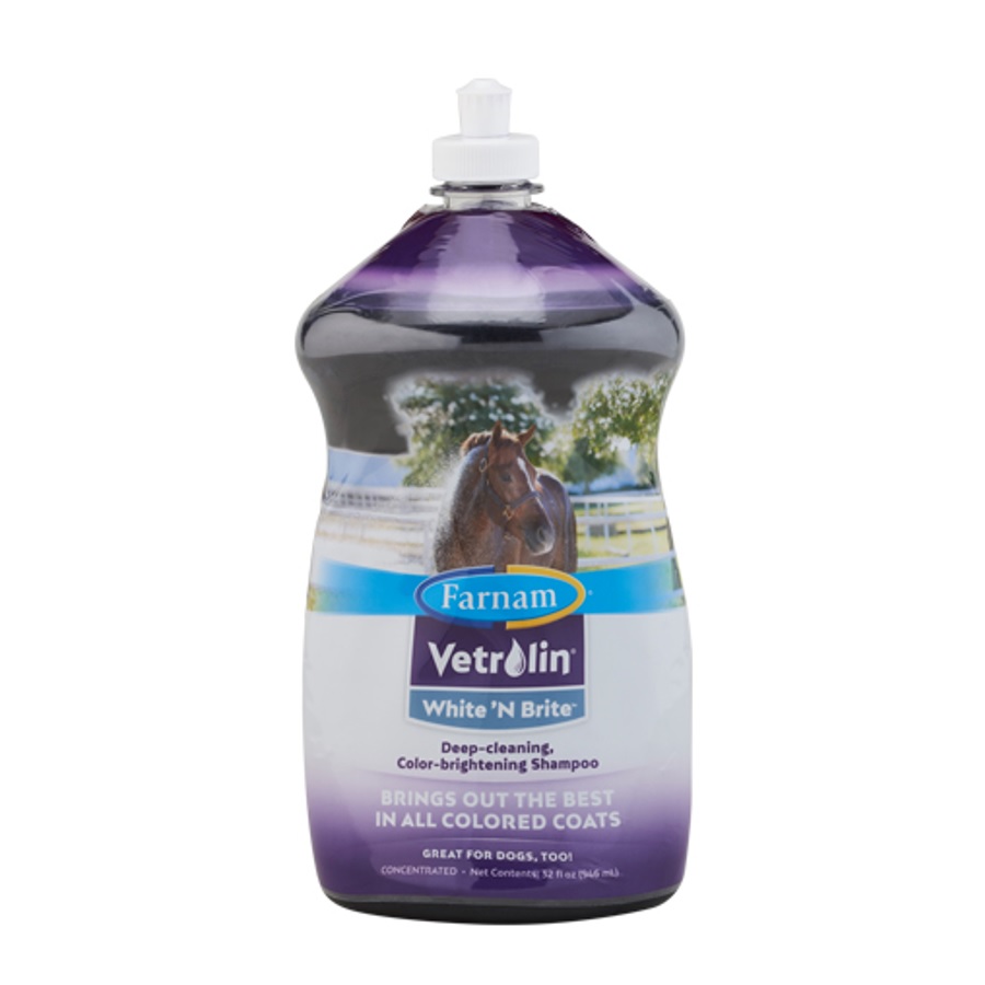 Shampoo Vetrolin White 'N Brite para Cavalos - Aroma Neutro