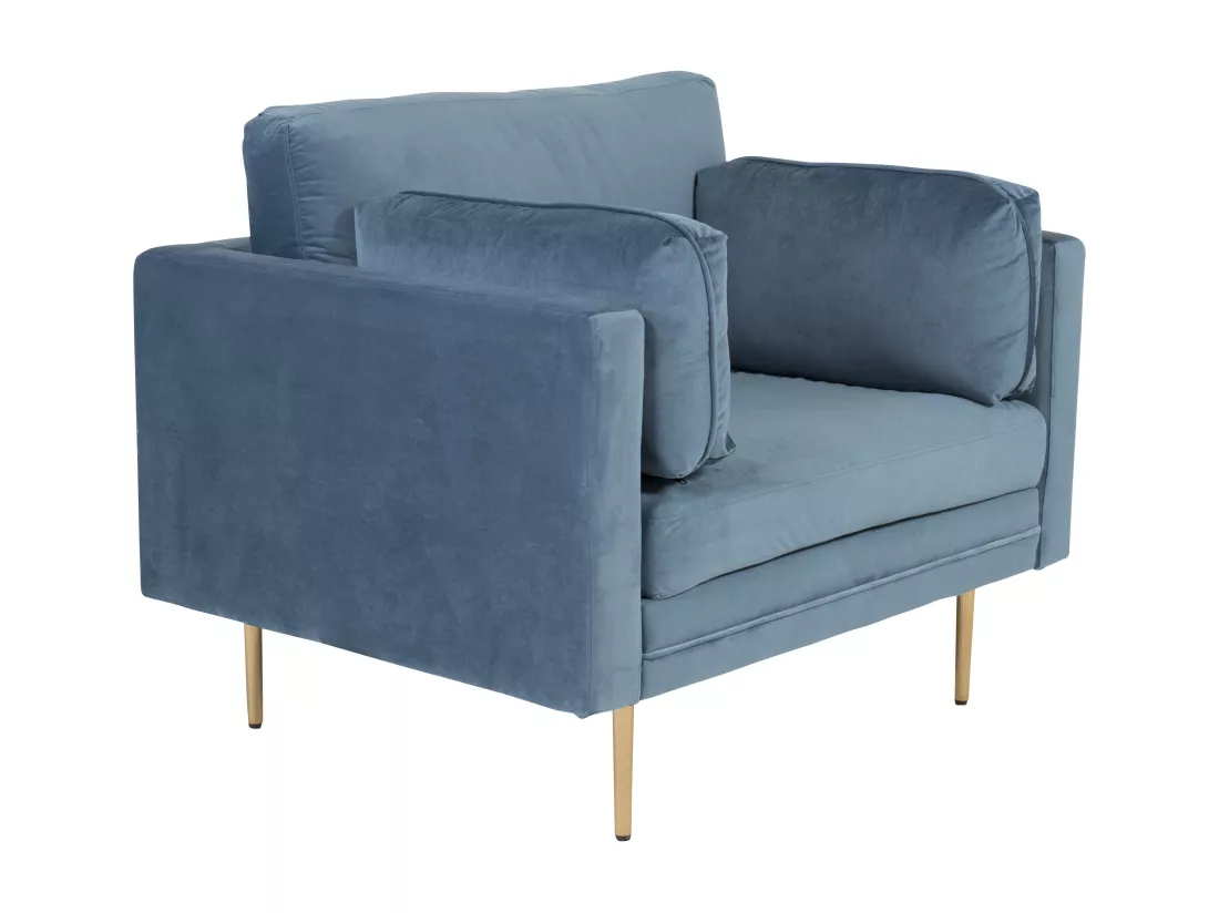 Fauteuil BOOM AC 1NOS 110x86x84 Bleu
