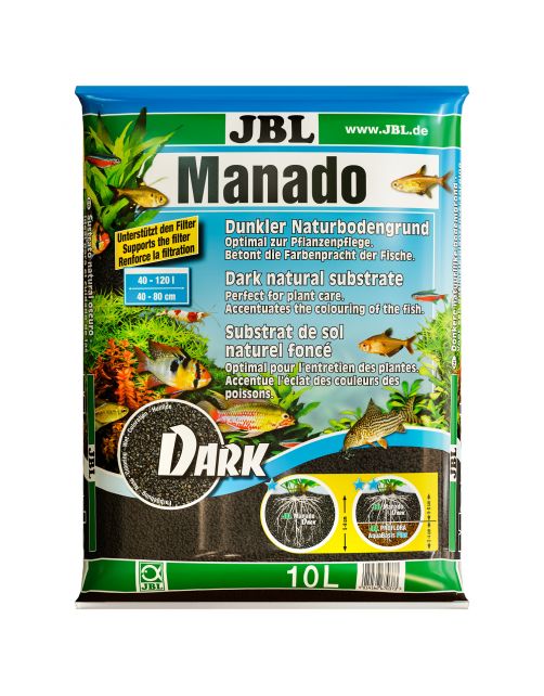 Jbl Manado Dark - Voedingsbodem - 10 l