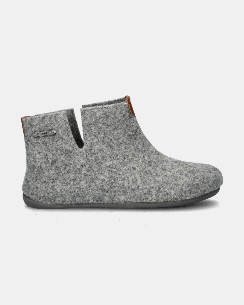 Shepherd Ester Pantoffels  - grijs