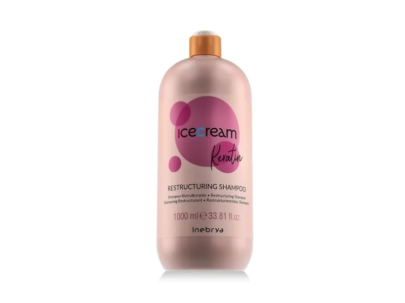 Inebrya Ice Cream Keratin Restructuring Shampoo 1000 ml