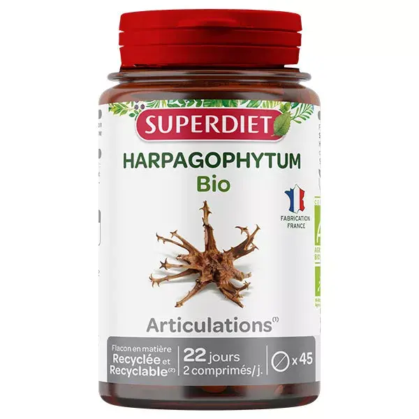 Superdiet Harpagophytum Orgânico 45 comprimidos