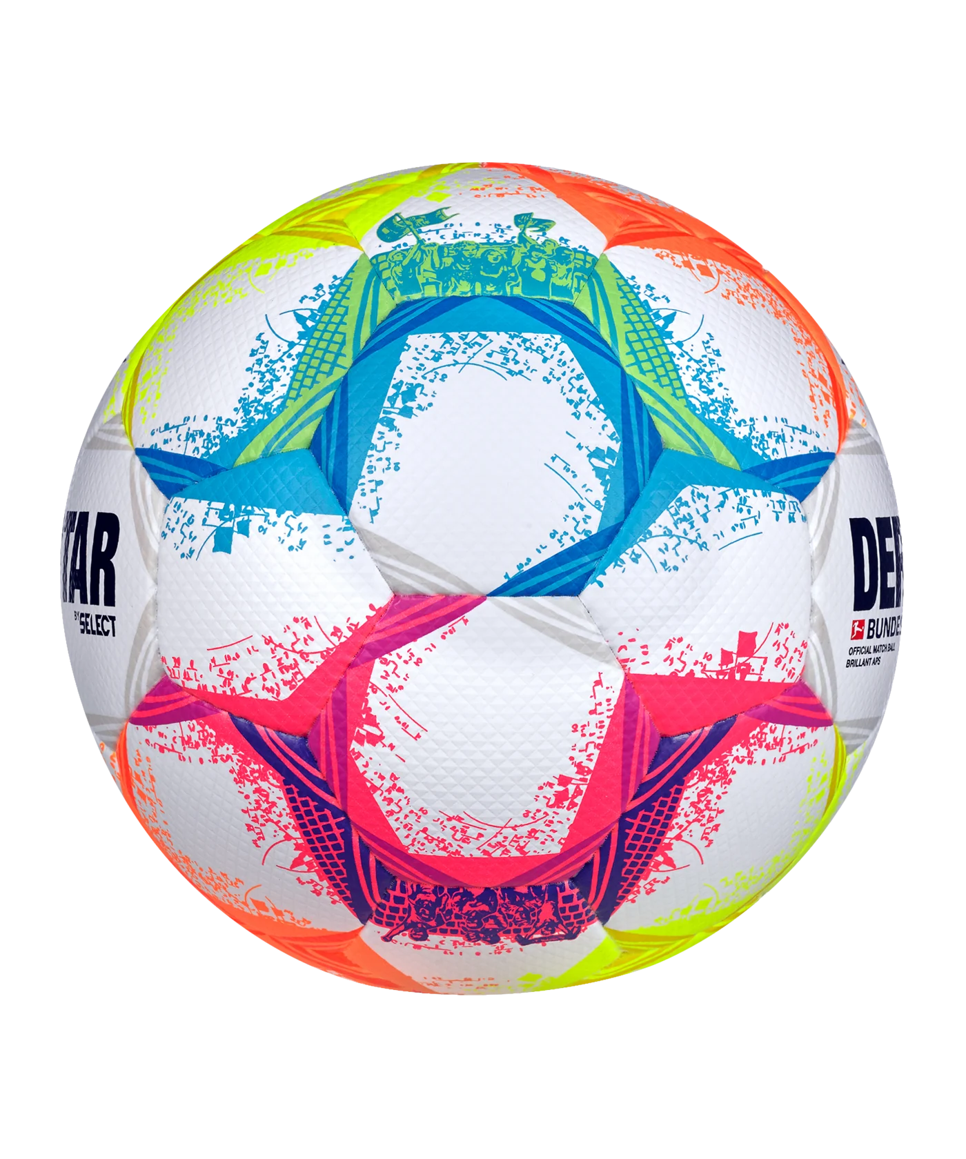 Derbystar Bundesliga Brillant APS v22 Spielball 2022/2023 Weiss F022