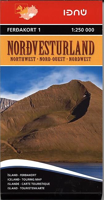 FERDAKORT - 1 ISLAND NORD OUEST 1 250 000 FERDAKORT