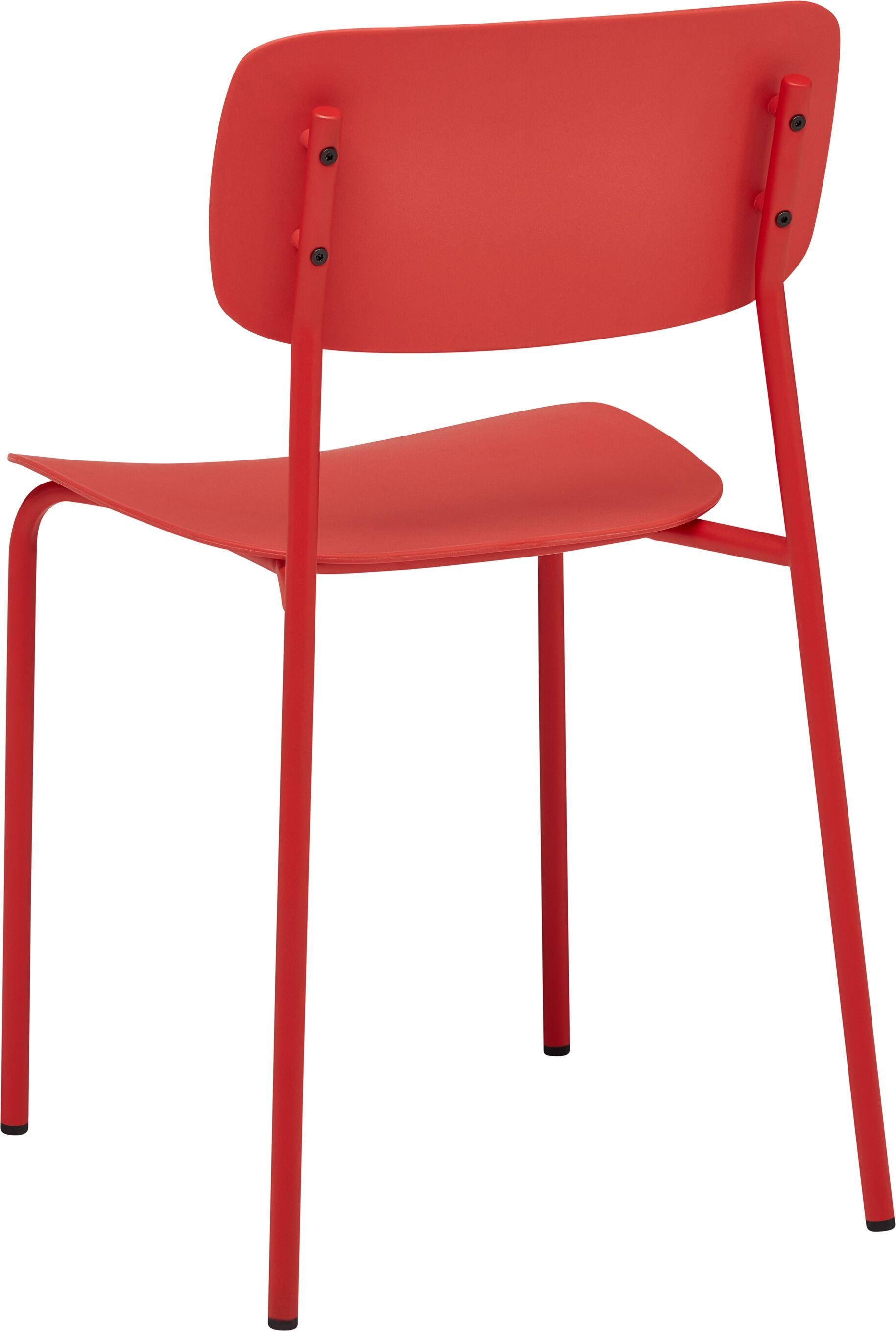 COLORE Stuhl Kunststoff - Blau / B: 43.5 cm x T: 51.0 cm x H: 78.0 cm