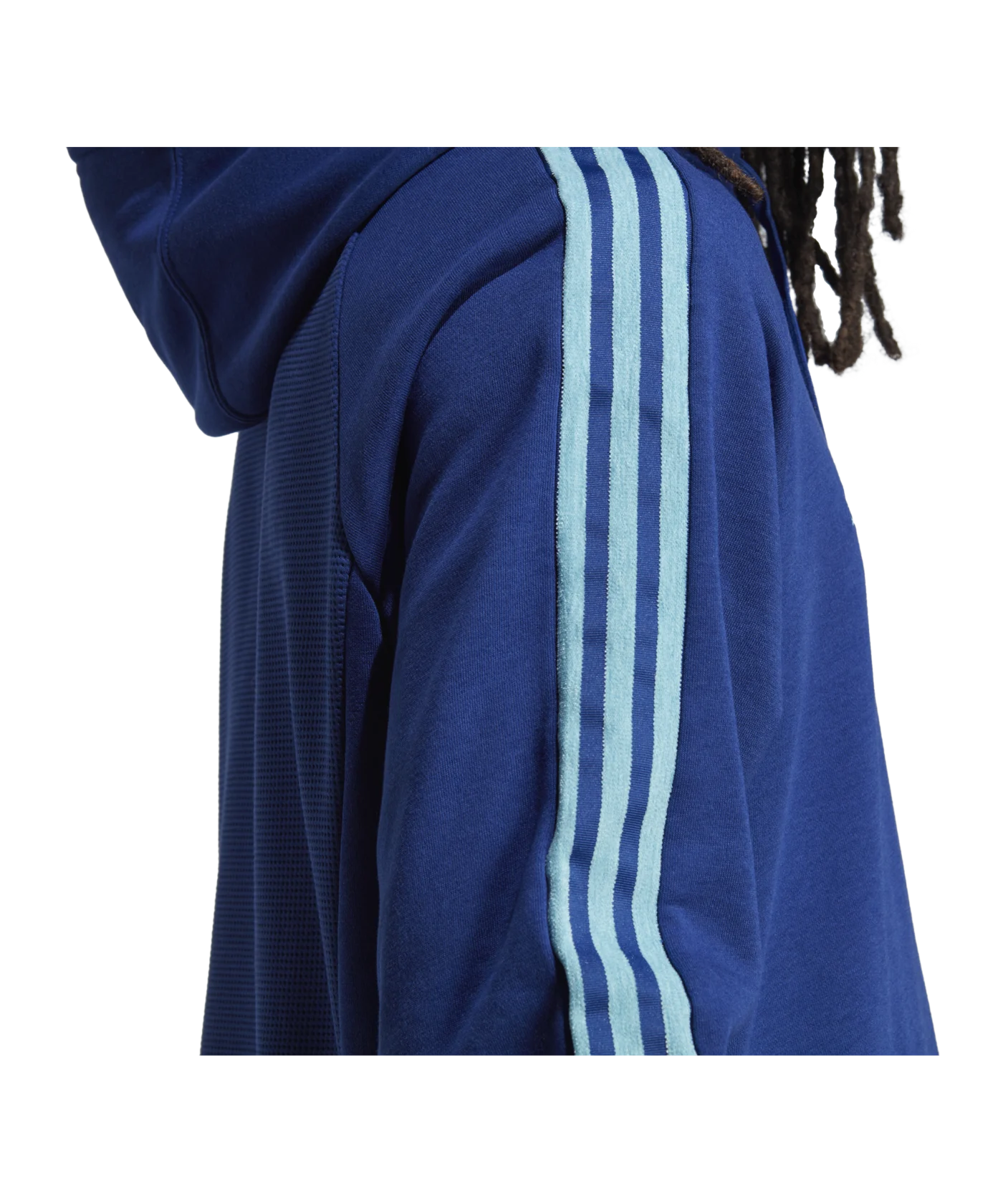 adidas Tiro Hoody Blau